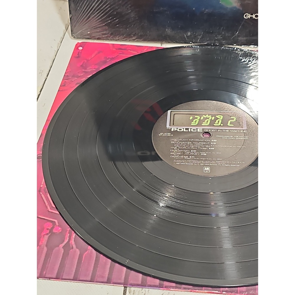 The Police – Ghost In The Machine - 1981 A&M Records SP-3730 Rock Vinyl LP - Picture 14 of 16